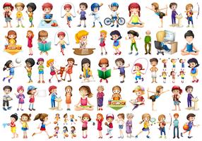 Set of people character vector